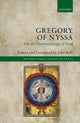 Book cover of: Gregory of Nyssa: On the Human Image of God. By: John Behr
