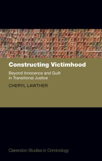 Book cover of: Constructing Victimhood. By: Cheryl Lawther
