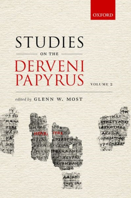 Book cover of: Studies on the Derveni Papyrus, volume II. By: Glenn W. Most