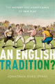 Book cover of: English Tradition?. By: Jonathan Duke-Evans