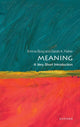 Meaning, A Very Short Introduction 9780192866547 Emma Borg