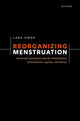 Book cover of: Reorganizing Menstruation. By: Lara Owen