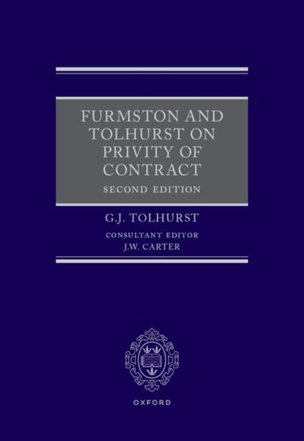 Book cover of: Furmston and Tolhurst on Privity of Contract