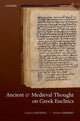 Book cover of: Ancient and Medieval Thought on Greek Enclitics. By: Stephanie Roussou