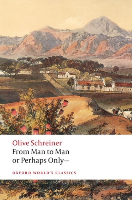 Book cover of: From Man to Man or Perhaps Only—