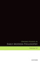 Book cover of: Oxford Studies in Early Modern Philosophy, Volume XI. By: Donald Rutherford