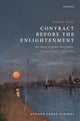 Book cover of: Contract Before the Enlightenment. By: Stephen Bogle