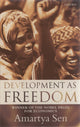 Book cover of: Development as Freedom