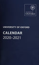 Book cover of: University of Oxford Calendar 2020-2021