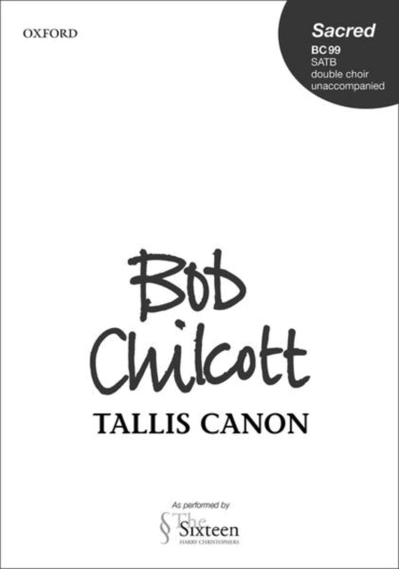 Book cover of: Tallis Canon