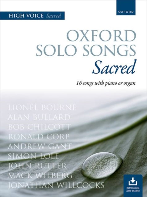 Book cover of: Oxford Solo Songs: Sacred