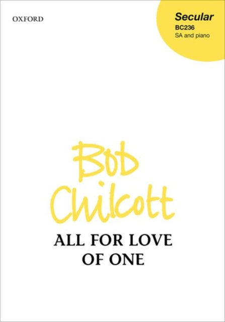 Book cover of: All for Love of One