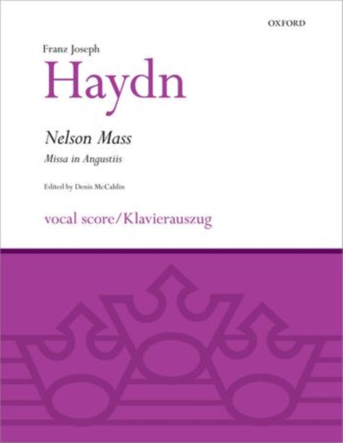 Book cover of: Nelson Mass (Missa in Angustiis). By: Denis McCaldin