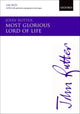 Book cover of: Most glorious Lord of life. By: John Rutter