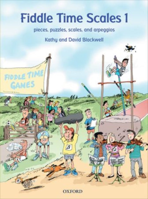 Book cover of: Fiddle Time Scales 1. By: Kathy Blackwell