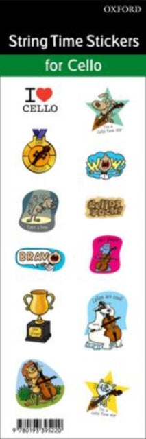 Book cover of: Cello Time stickers. By: Oxford University Press Editors