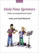 Book cover of: Viola Time Sprinters Viola Accompaniment Book