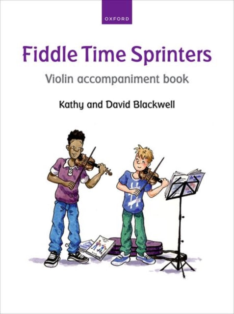 Book cover of: Fiddle Time Sprinters, violin accompaniment