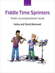 Book cover of: Fiddle Time Sprinters, violin accompaniment