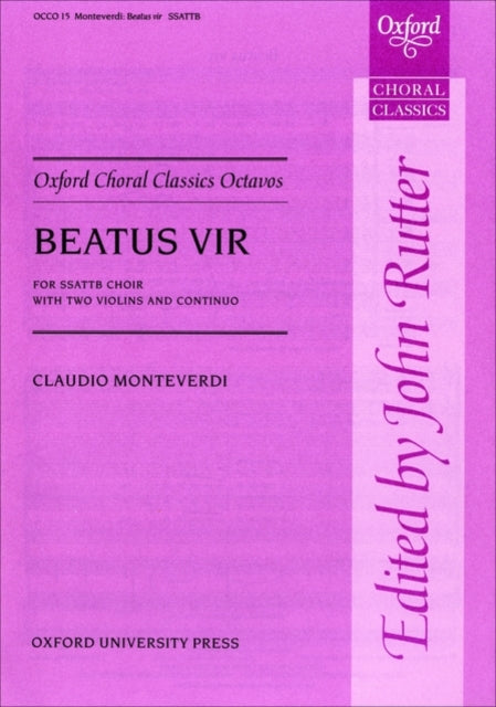 Book cover of: Beatus vir
