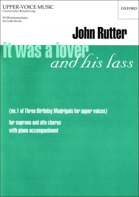 Book cover of: It was a lover and his lass