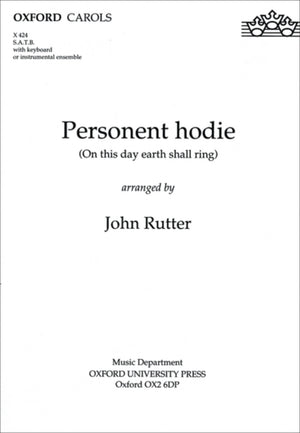 Personent hodie