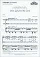 Book cover of: O be joyful in the Lord. By: John Rutter