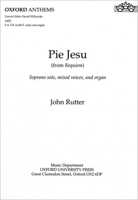 Book cover of: Pie Jesu