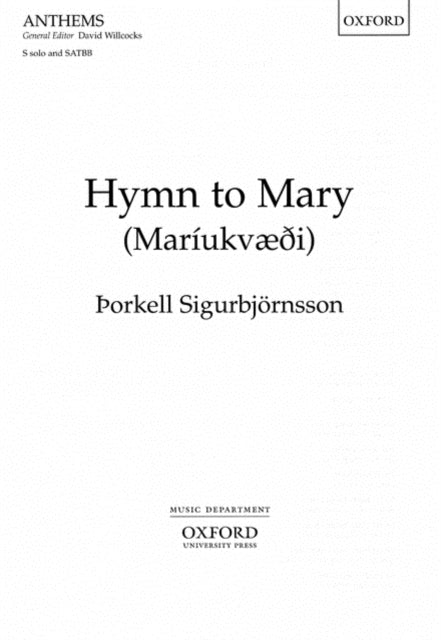 Book cover of: Hymn to Mary (Mariukvaedi)
