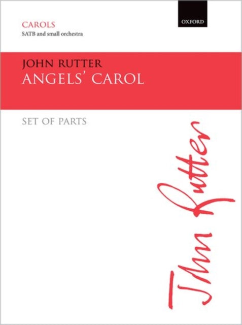 Book cover of: Angels' Carol. By: John Rutter