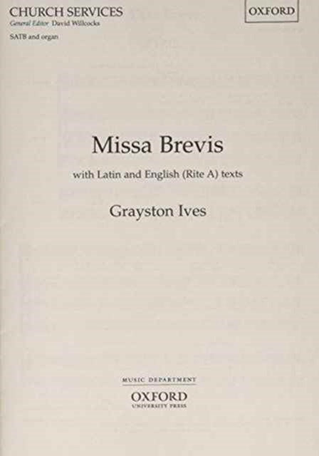 Book cover of: Missa Brevis