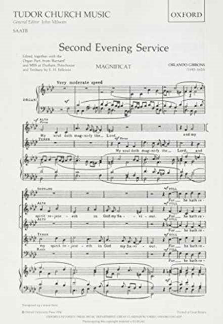 Book cover of: Second Evening Service (Magnificat and Nunc Dimittis)