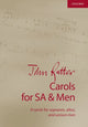 Book cover of: John Rutter Carols for SA and Men