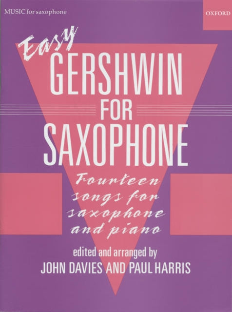 Book cover of: Easy Gershwin for Saxophone