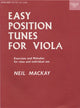 Book cover of: Easy Position Tunes for Viola