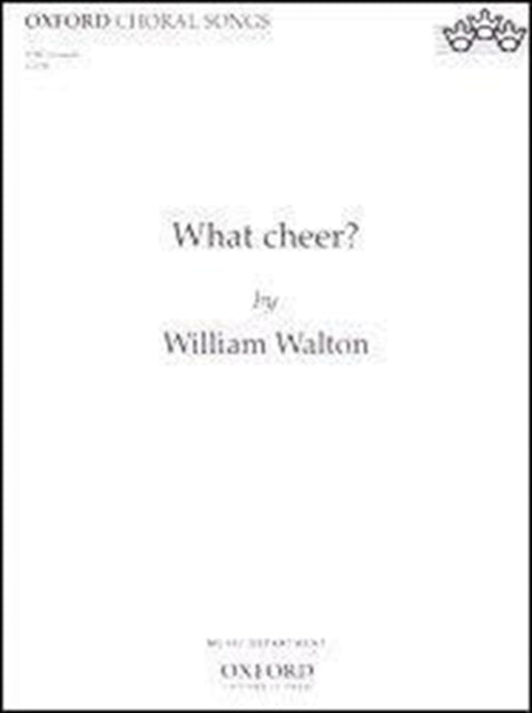 Book cover of: What cheer?
