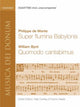 Book cover of: Super Flumina Babylonis and Quomodo Cantabimus