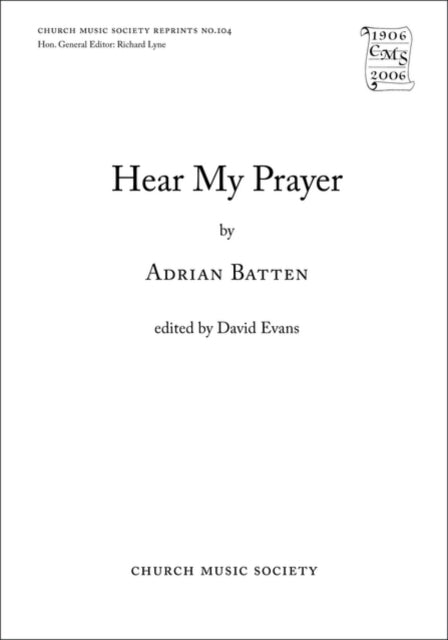 Book cover of: Hear my prayer