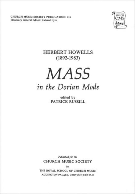 Book cover of: Mass in the Dorian Mode