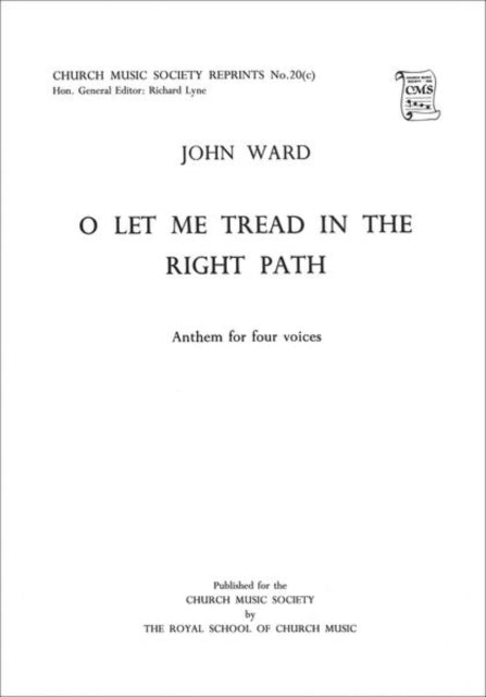 Book cover of: O let me tread in the right path