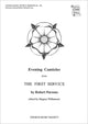 Book cover of: Evening Canticles from the First Service