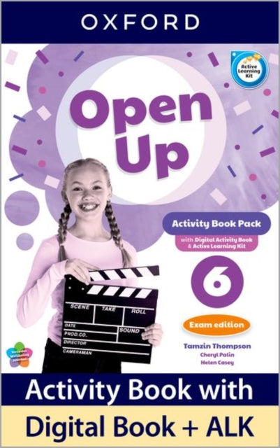 Book cover of: Open Up 6 Exam Edition Activity Book (Spain)