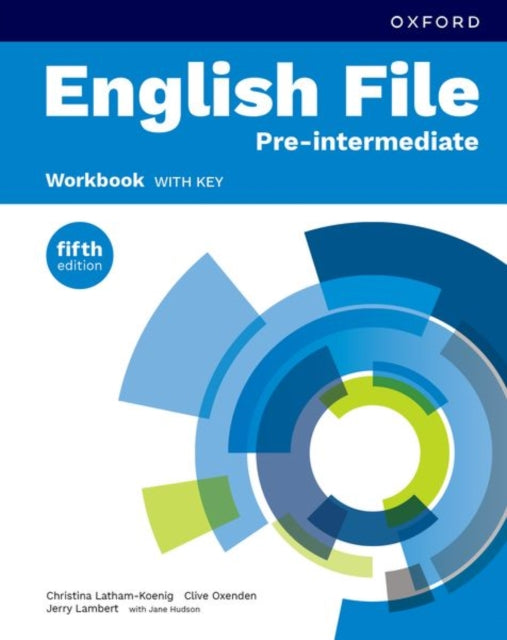 Book cover of: English File fifth edition: Pre-Intermediate: Workbook with key. By: S I Hsiung & Gordon Daviot Ronald Gow