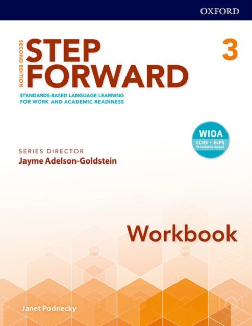 Book cover of: Step Forward: Level 3: Workbook. By: Jayme Adelson-Goldstein