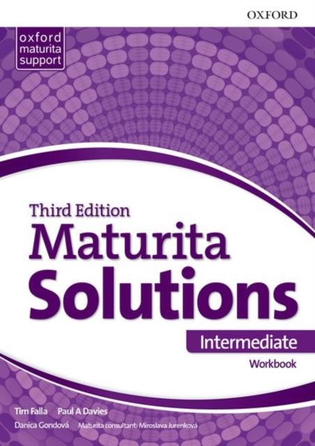 Book cover of: Solutions 3e Intermediate Workbook ( Slovakia)