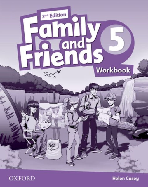 Book cover of: Family and Friends: Level 5: Workbook. By: Helen Casey