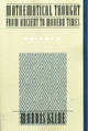 Book cover of: Mathematical Thought from Ancient to Modern Times: Mathematical Thought from Ancient to Modern Times, Volume 3. By: Morris Kline