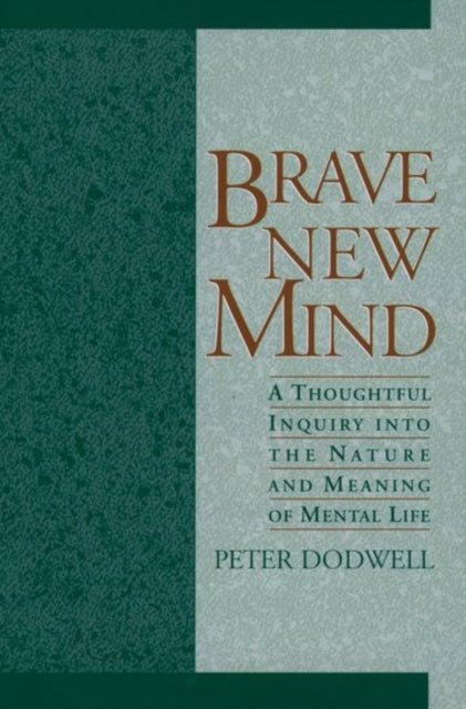 Book cover of: Brave New Mind