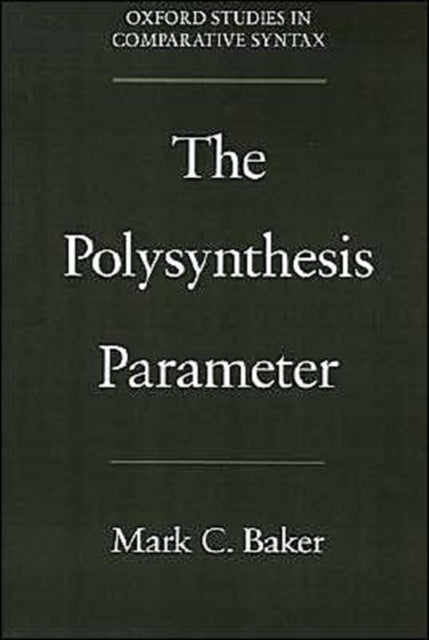 Book cover of: Polysynthesis Parameter