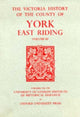 Book cover of: A History of the County of York East Riding. By: K.J. Allison